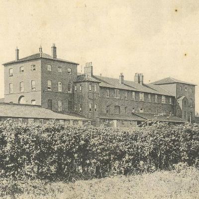 old picture of workhouse
